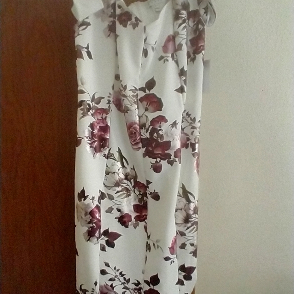 Cold shoulder dress
